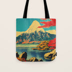 The Red Heart of Yunn - Nature Landscape Tote Bag Gallery Image 1