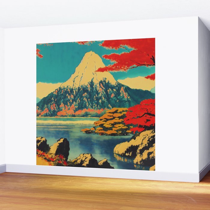 The Red Heart of Yunn - Nature Landscape Wall Mural Gallery Image 2