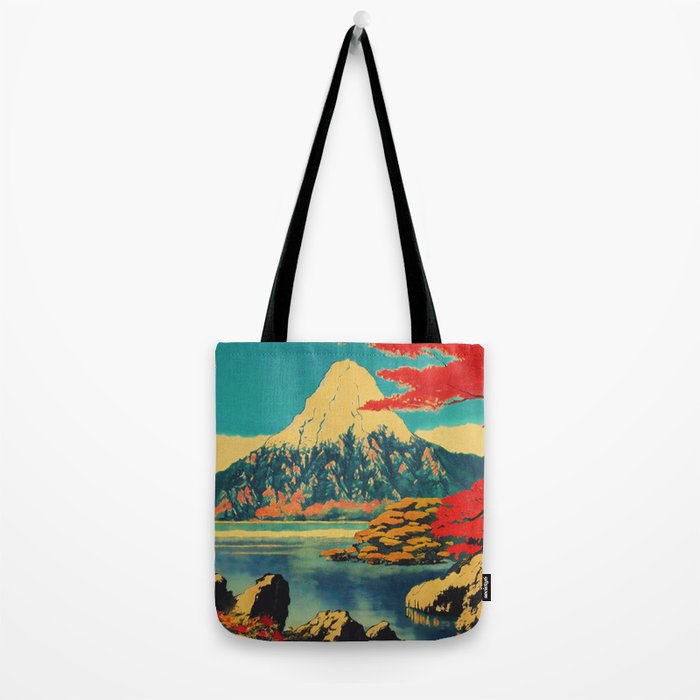 The Red Heart of Yunn - Nature Landscape Tote Bag Gallery Image 2