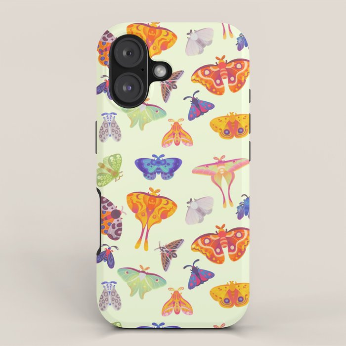 Moth - pastel iPhone Case Gallery Image 1
