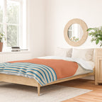 Sunrise Sunset IV - Orange Blue Duvet Cover Gallery Image 2