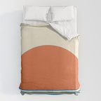 Sunrise Sunset IV - Orange Blue Duvet Cover Gallery Image 6