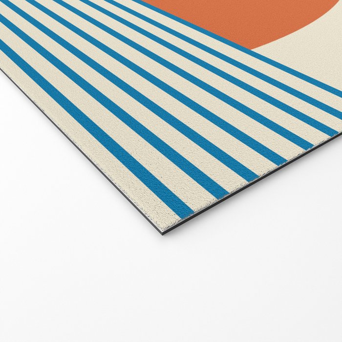 Sunrise Sunset IV - Orange Blue Welcome Mat Gallery Image 2