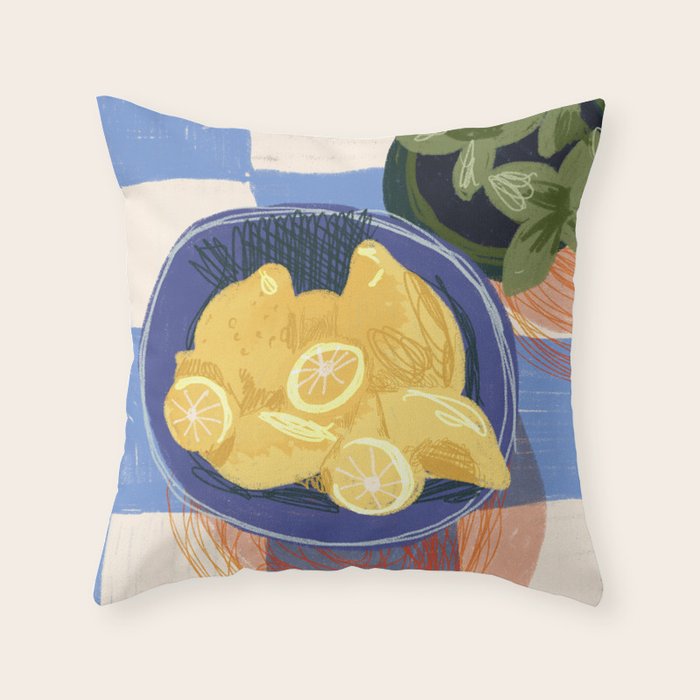 When Life Gives You Lemons Throw Pillow Gallery Image 6