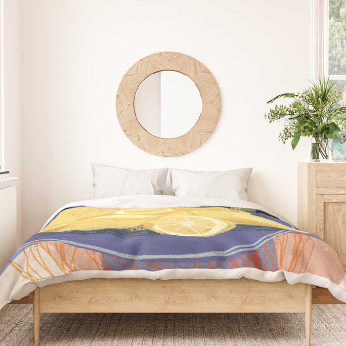 When Life Gives You Lemons Duvet Cover Gallery Image 3