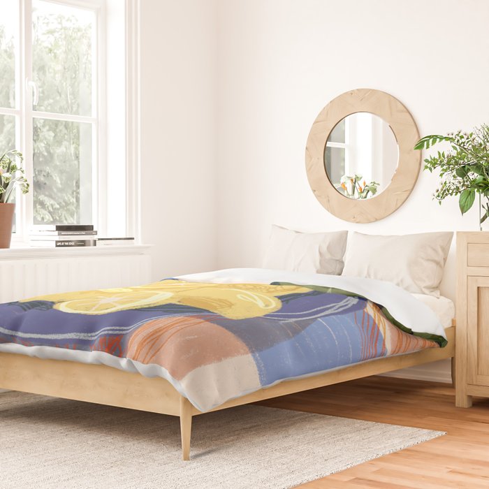 When Life Gives You Lemons Duvet Cover Gallery Image 2