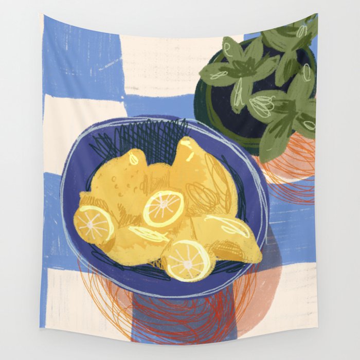 When Life Gives You Lemons Wall Tapestry Gallery Image 4