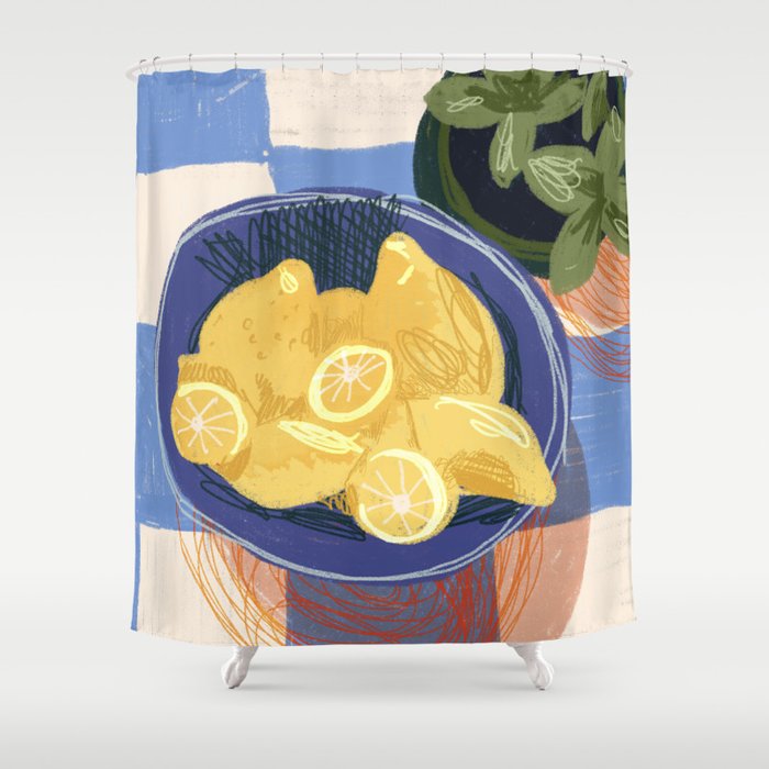 When Life Gives You Lemons Shower Curtain Gallery Image 1