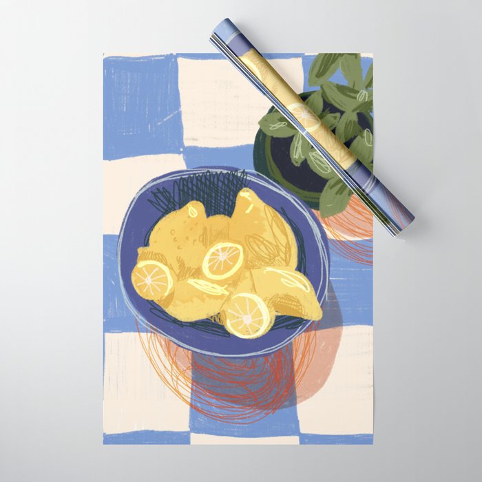 When Life Gives You Lemons Wrapping Paper Gallery Image 1