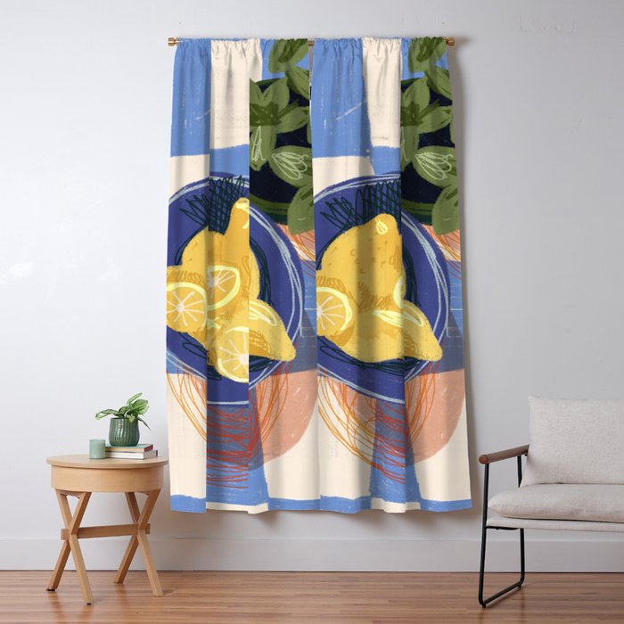 When Life Gives You Lemons Window Curtain Gallery Image 1