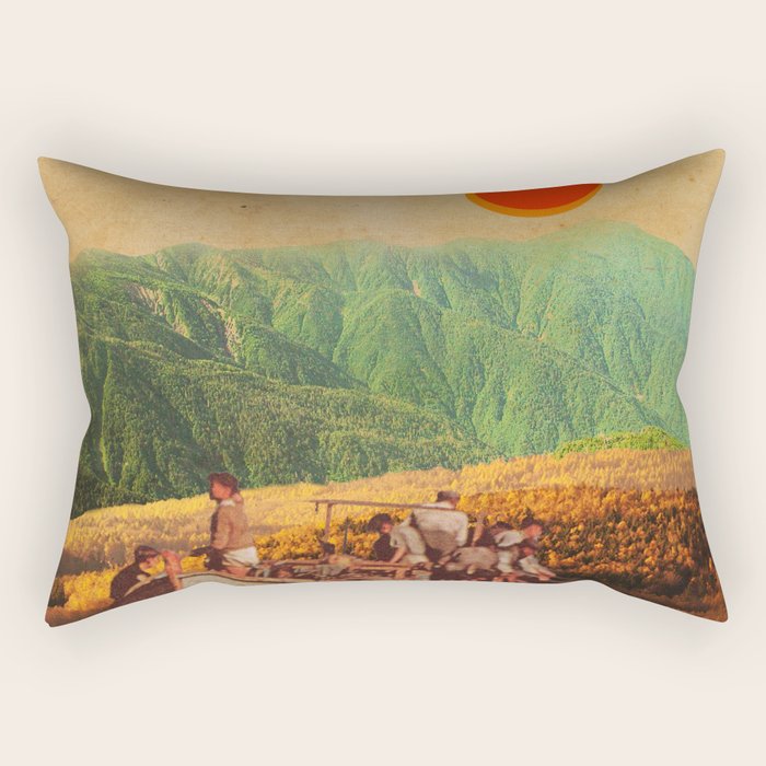 Eternal Noons Rectangular Pillow Gallery Image 2