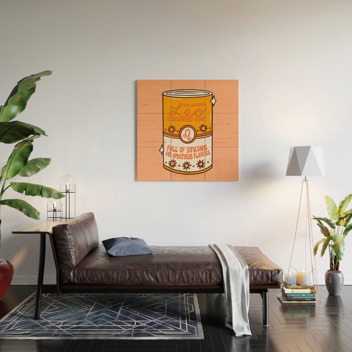 Leo Soup Wood Wall Art Gallery Image 2