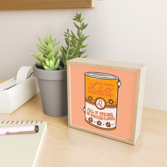Leo Soup Mini Art Print Gallery Image 2