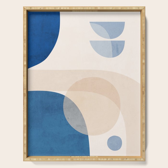 Abstract Art / Shapes 37 Serving Tray Gallery Image 1