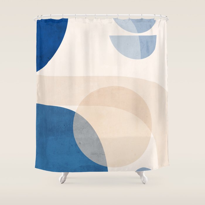 Abstract Art / Shapes 37 Shower Curtain Gallery Image 1