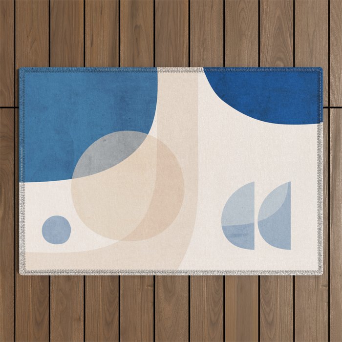 Abstract Art / Shapes 37 Outdoor Rug Gallery Image 1