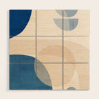 Abstract Art / Shapes 37 Wood Wall Art Gallery Image 1