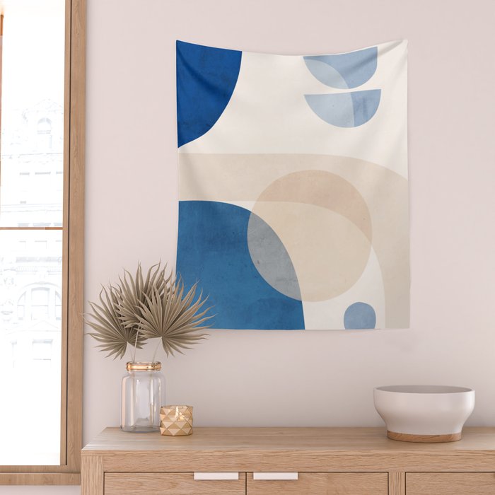 Abstract Art / Shapes 37 Wall Tapestry Gallery Image 2