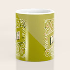 Nah - Olive & Blush Palette Coffee Mug Gallery Image 4