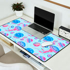 Polka dot jellyfish Desk Mat Gallery Image 2