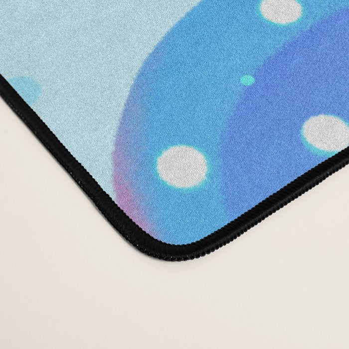 Polka dot jellyfish Desk Mat Gallery Image 4