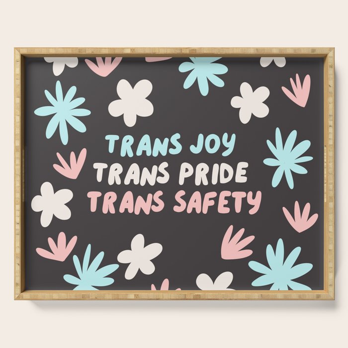 Trans Joy Serving Tray Gallery Image 1