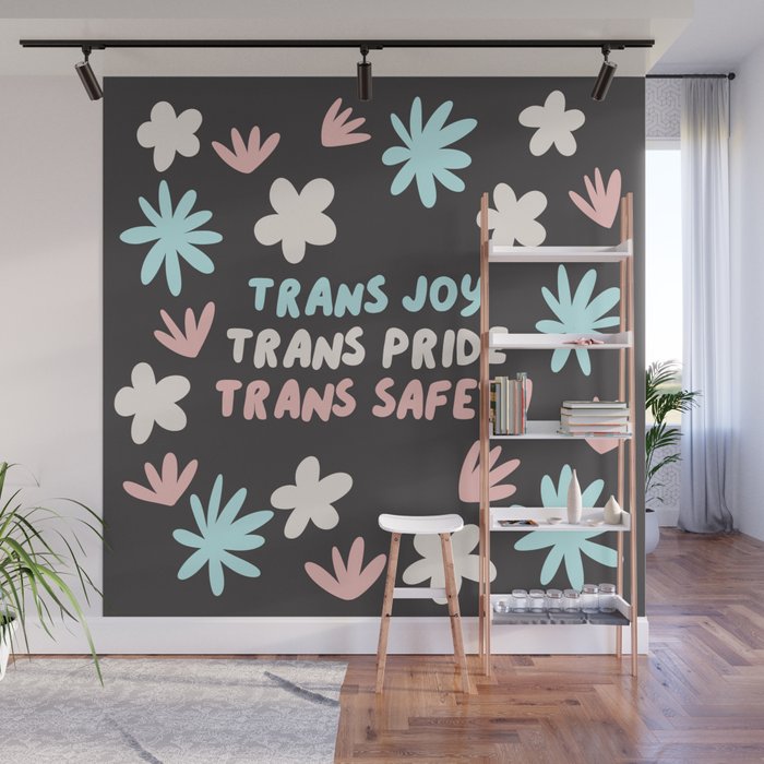 Trans Joy Wall Mural Gallery Image 1