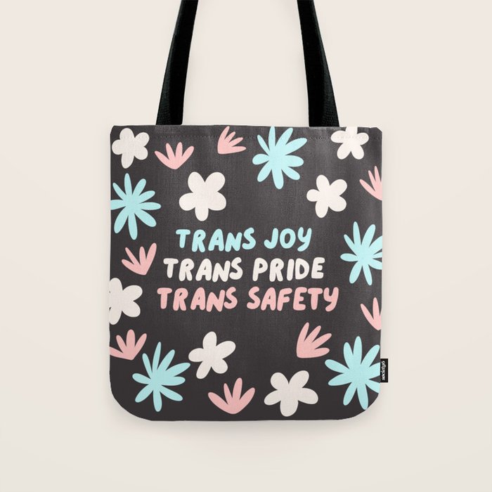Trans Joy Tote Bag Gallery Image 1
