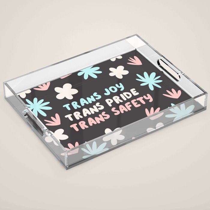 Trans Joy Acrylic Tray Gallery Image 1