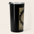 The Full Moon - Dark Background Travel Mug Gallery Image 3