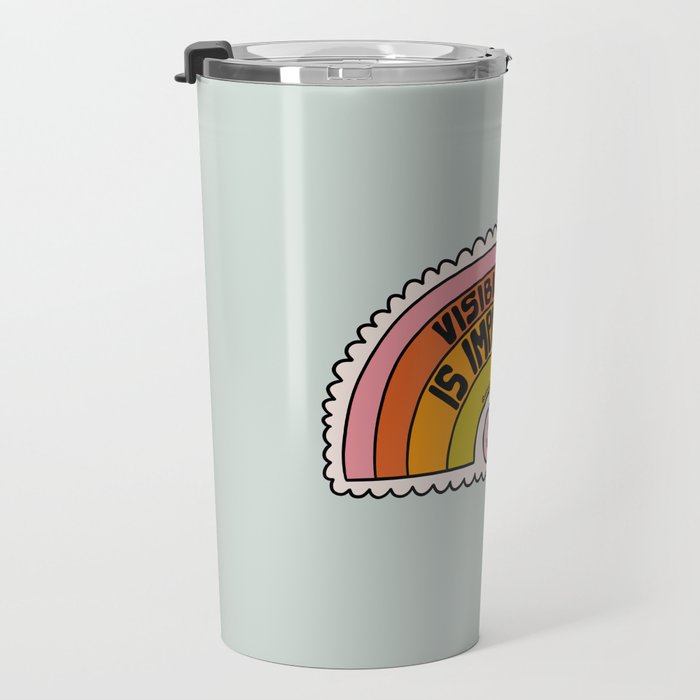 Visibility is Important Travel Mug Gallery Image 3
