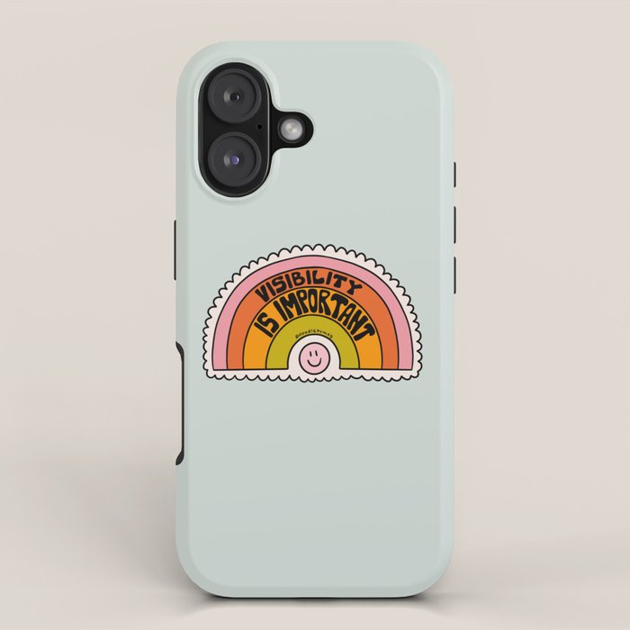 Visibility is Important iPhone Case Gallery Image 1