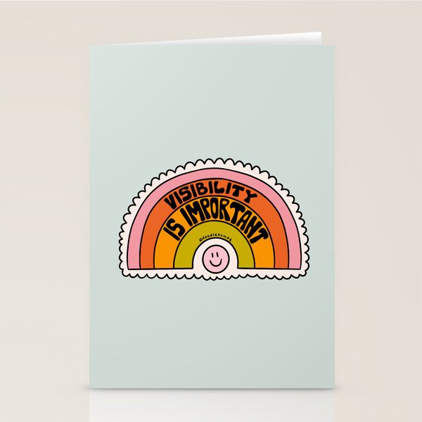 Visibility is Important Stationery Card Gallery Image 1