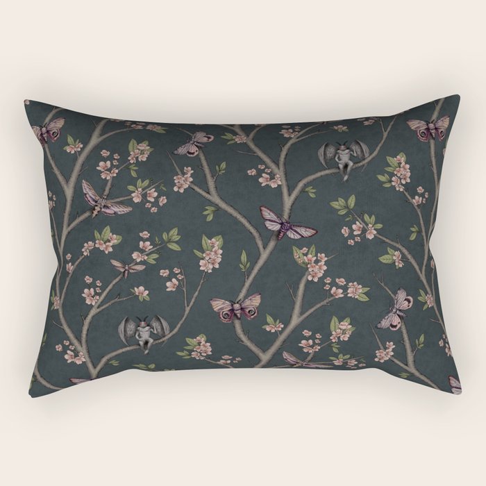 Mothman & Friends Rectangular Pillow Gallery Image 1