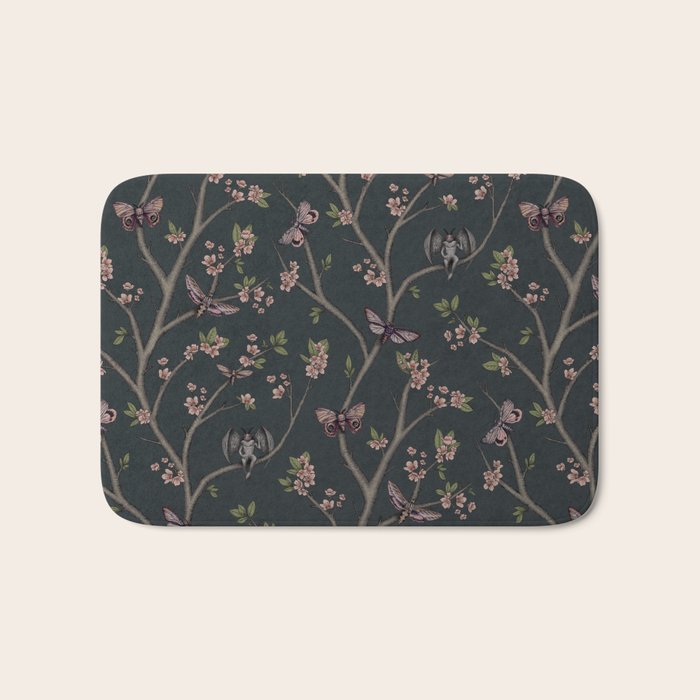 Mothman & Friends Bath Mat Gallery Image 1
