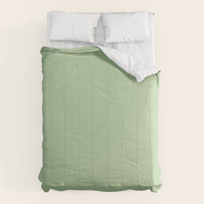 Solid Cool Pistachio Comforter Gallery Image 1