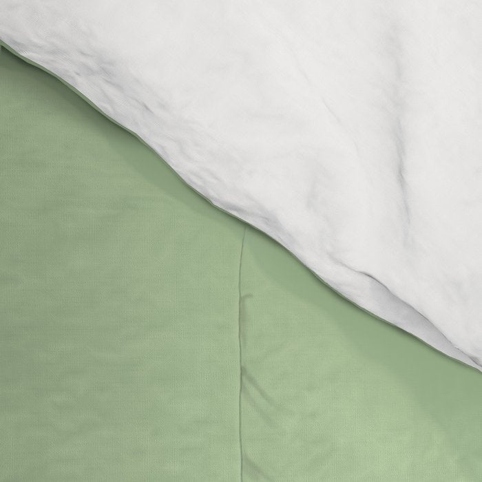 Solid Cool Pistachio Comforter Gallery Image 4