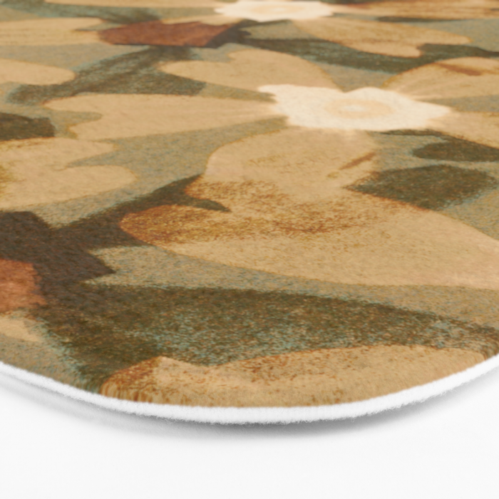 Floral Shadows Bath Mat Gallery Image 3