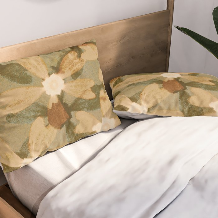 Floral Shadows Pillow Sham Gallery Image 2