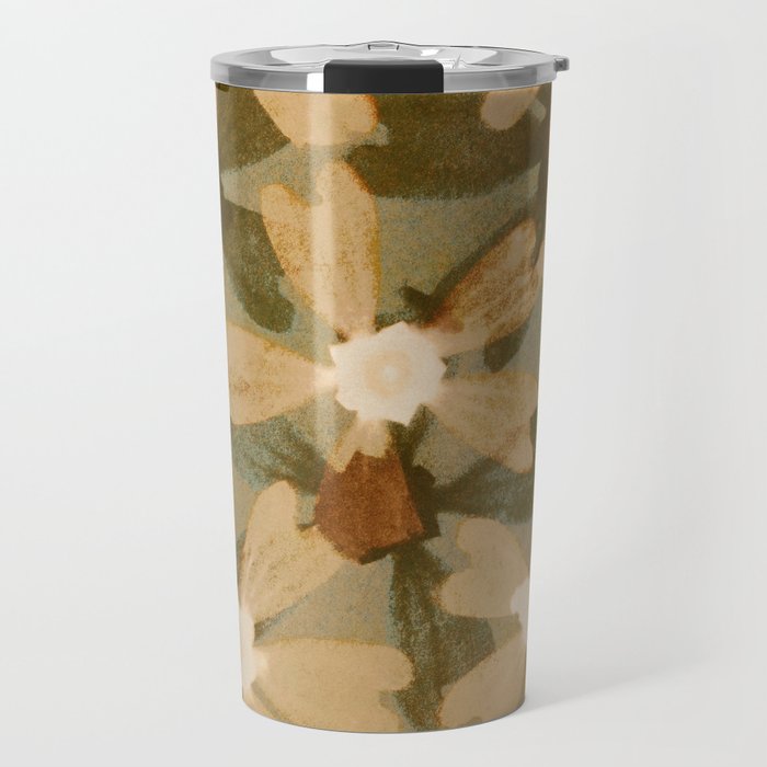 Floral Shadows Travel Mug Gallery Image 1