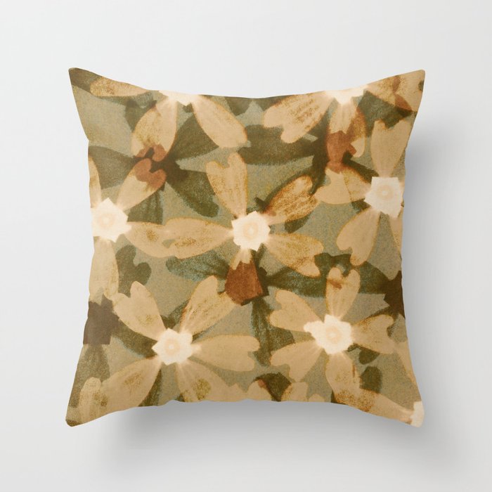 Floral Shadows Throw Pillow Gallery Image 6
