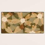 Floral Shadows Desk Mat Gallery Image 3
