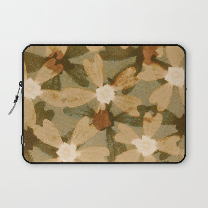 Floral Shadows Laptop Sleeve Gallery Image 1