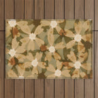 Floral Shadows Outdoor Rug Gallery Image 1