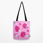 Strawberry squid Tote Bag Gallery Image 2