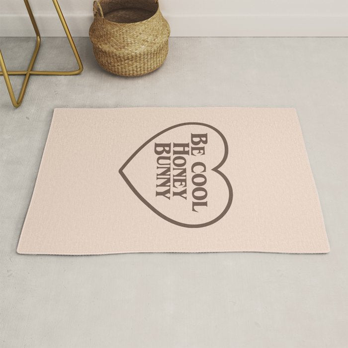 Be Cool, Funny Quote Rug Gallery Image 1