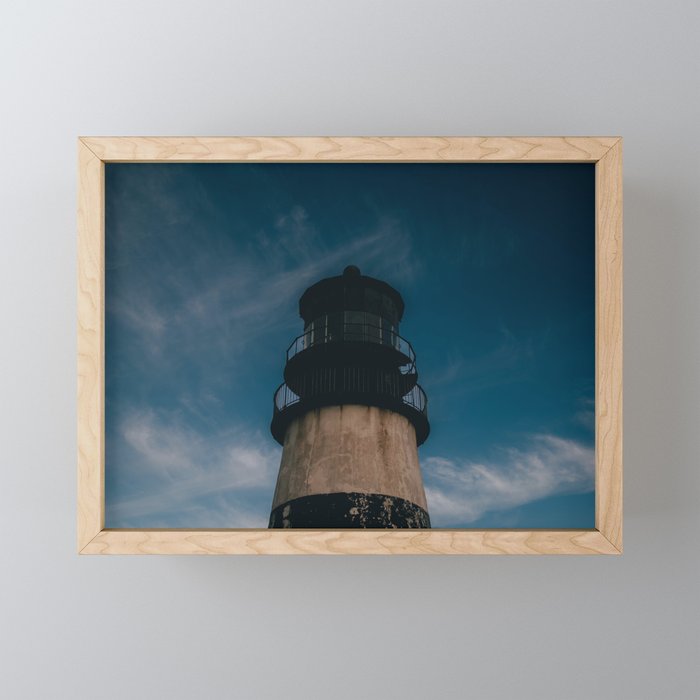 Washington Lighthouse Mini Art Print Gallery Image 1