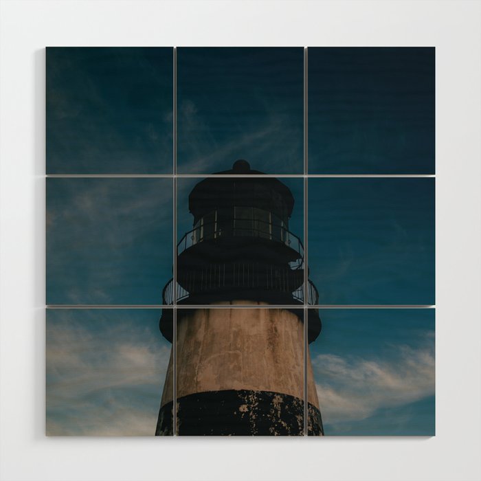 Washington Lighthouse Wood Wall Art Gallery Image 1