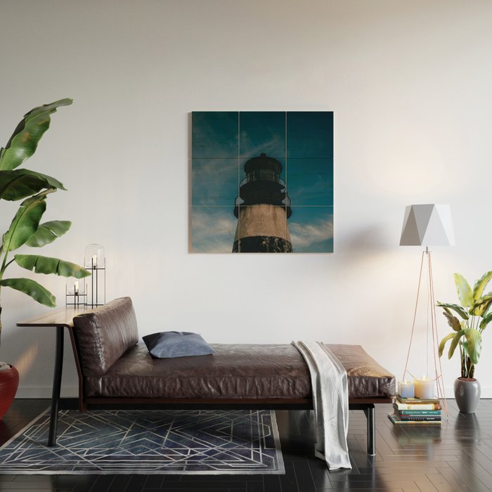 Washington Lighthouse Wood Wall Art Gallery Image 2