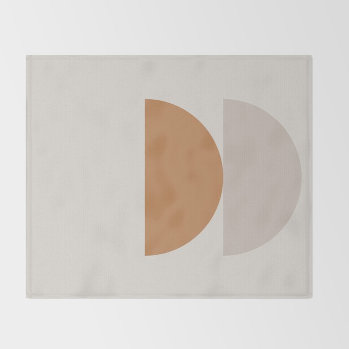 Contemporary Composition 16 Throw Blanket Gallery Image 2